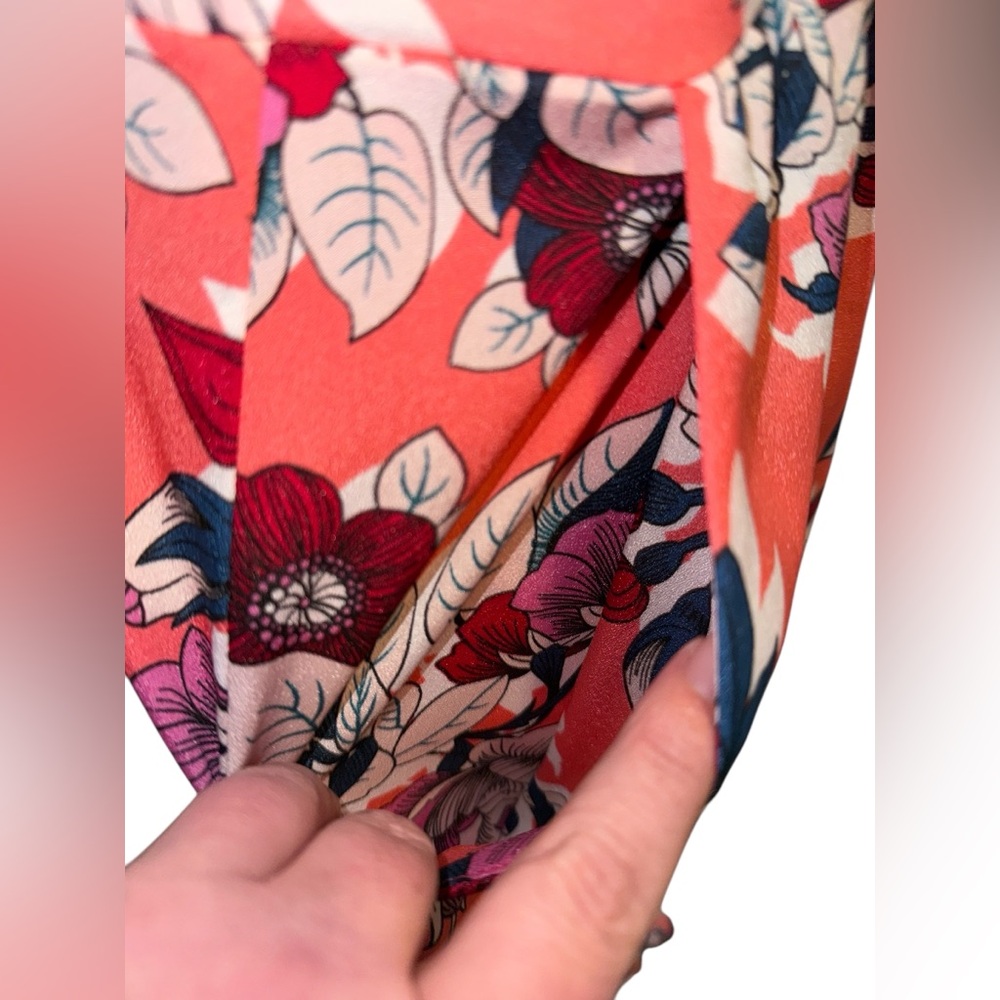 Yumi Kim Cleo Floral Faux Wrap Maxi Dress size Medium New with tags - Picture 3 of 13